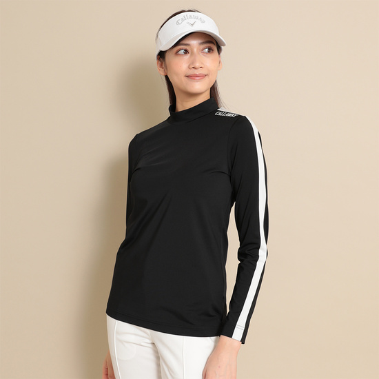 CALLAWAY Stretch Smooth Long Sleeve Mock Neck Shirt (WOMENS)