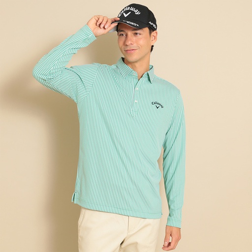 CALLAWAY 格紋長袖襯衫(MENS)
