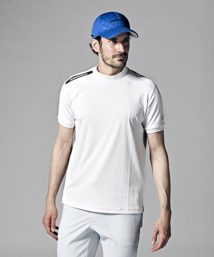 KEEP CLEAN &amp; SUNSCREEN 小高領短袖上衣（防紫外線 (UPF50) / 防污 * 容易清洗 / 吸汗快乾）