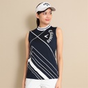 CALLAWAY 菱鏡線條彈性無袖上衣
