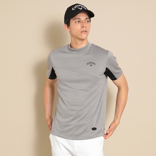 CALLAWAY 彈性小高領短袖上衣