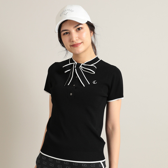 CALLAWAY 全針短袖針織衫