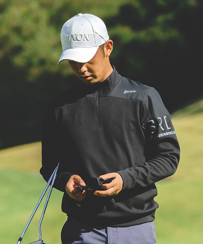 【星野陸也プロ共同開発】高爾夫球專業長袖襯衫 UPF50+ 吸濕排汗