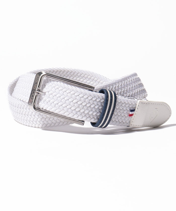 網格編織腰帶 高爾夫球 休閒穿搭