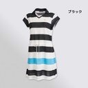 HONMA 條紋連衣裙 [036-734170]