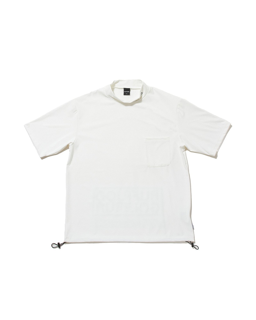 RUFFLOG R SWISH LOGO 口袋高領T