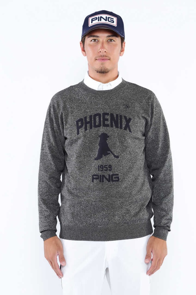 【PING】PHOENIX Mr.PING 輕盈圓領針織上衣(MENS)